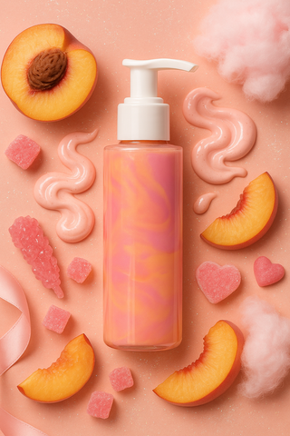 Peach Candy Kiss Hustle Hydration Body Lotion